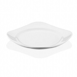 GastroPlast GP-SD21 Polycarbonate Square Flat Plate, 21 cm - GastroPlast