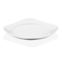 GastroPlast GP-SD28 لوحة مسطحة مربعة من البولي كربونات، 28 سم - 1