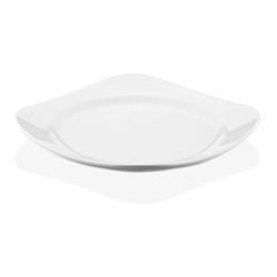 GastroPlast GP-SD33 Polikarbon Kare Düz Tabak, 33 cm - Thumbnail