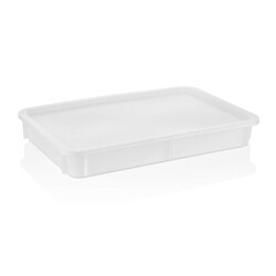 GastroPlast GPH-75 Polipropilen Pizza Hamur Teknesi, 400x600x75 mm - Thumbnail