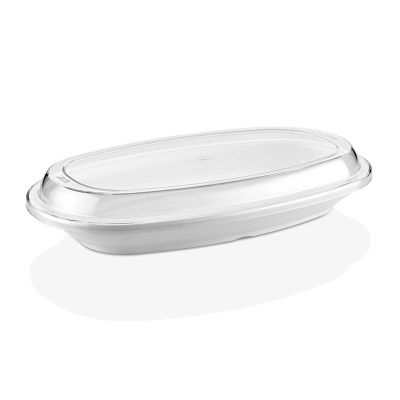 GastroPlast GPL-K34 Polikarbon Kayık Tabak Kapağı, 34 cm - 1