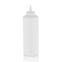 GastroPlast GPS-1000 Fişek Sosluk, 1000 ml, Beyaz - GastroPlast