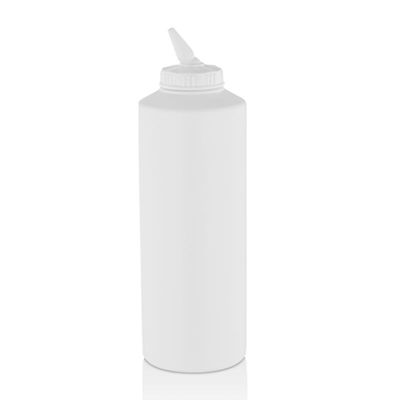 GastroPlast GPS-250 Ayarlı Uçlu Fişek Sosluk, 250 ml, Beyaz - 1
