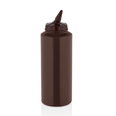 GastroPlast GPS-250 Ayarlı Uçlu Fişek Sosluk, 250 ml, Kahverengi - 1