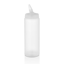 GastroPlast GPS-250 Ayarlı Uçlu Fişek Sosluk, 250 ml, Şeffaf - GastroPlast
