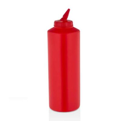 GastroPlast GPS-500 Ayarlı Uçlu Fişek Sosluk, 500 ml, Kırmızı - 1