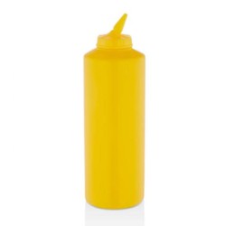 GastroPlast GPS-500 هزاز صلصة فلير برأس قابل للتعديل، 500 مل، أصفر - GastroPlast