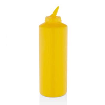 GastroPlast GPS-750 Ayarlı Uçlu Fişek Sosluk, 750 ml, Sarı - 1