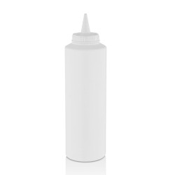 GastroPlast GPS-750 Fişek Sosluk, 750 ml, Beyaz - GastroPlast