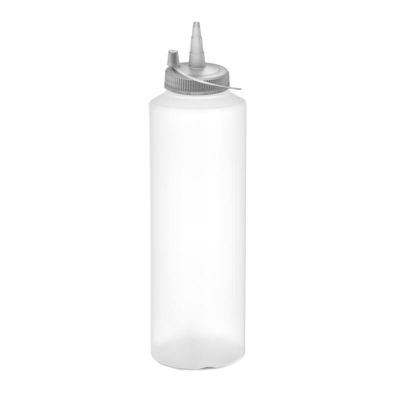GastroPlast GPSC-1000 Kapaklı Fişek Sosluk, 1000 ml, Şeffaf - 1