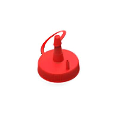 GastroPlast GPSC-250 Kapaklı Fişek Sosluk, 250 ml, Kırmızı - 2