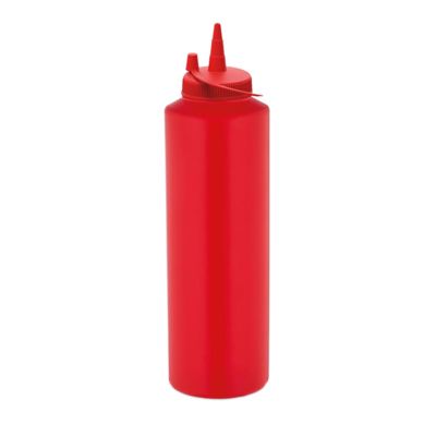 GastroPlast GPSC-750 Kapaklı Fişek Sosluk, 750 ml, Kırmızı - 1