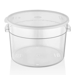 GastroPlast GRP-18 حاوية تخزين دائرية من البولي كربونات، 17 لتر - GastroPlast