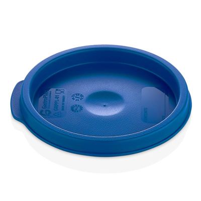 GastroPlast GRPL-1 Yuvarlak Saklama Kabı Kapağı, GRP-1 Uyumlu, Mavi - 1