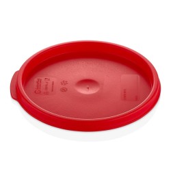 GastroPlast GRPL-2 غطاء حاوية تخزين مستدير، متوافق مع GRP-2/4، أحمر - GastroPlast