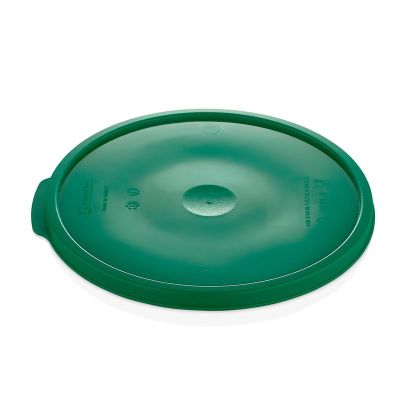 GastroPlast GRPL-6 Yuvarlak Saklama Kabı Kapağı, GRP-6/8 Uyumlu, Yeşil - 1