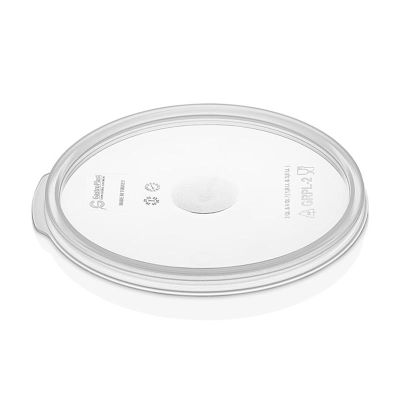 GastroPlast GRPPL-1 Yuvarlak Saklama Kabı Kapağı, GRPP-1 Uyumlu, Şeffaf - 1