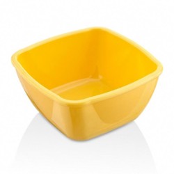 GastroPlast GS-03 برطمان صلصة مربع، 100 مل، أصفر - GastroPlast