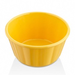 GastroPlast GS-07 حافظة صلصة دائرية للصلصة، 80 مل، أصفر - GastroPlast