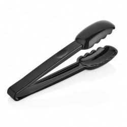 GastroPlast GSM-01 Polycarbonate Serving Tongs, Black - GastroPlast