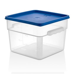 GastroPlast GSPP-12 حاوية تخزين مربعة من البولي بروبلين، 11.4 لتر - GastroPlast