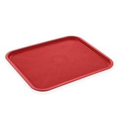 GastroPlast GTPP-2635 Polipropilen Servis Tepsisi, 26x35 cm, Kırmızı - GastroPlast