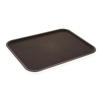 GastroPlast GTPP-3748 Polipropilen Servis Tepsisi, 37x48 cm, Kahverengi - 1