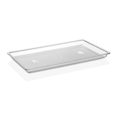 GastroPlast Polikarbon Fanus Tepsisi, 20x26 cm, Şeffaf - 1