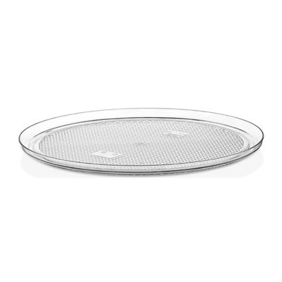 GastroPlast Polikarbonat Yuvarlak Fanus Tepsisi, 30 cm, Şeffaf - 1