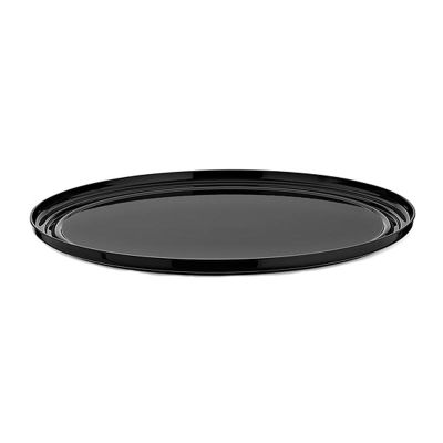 GastroPlast Polikarbonat Yuvarlak Fanus Tepsisi, 30 cm, Siyah - 1