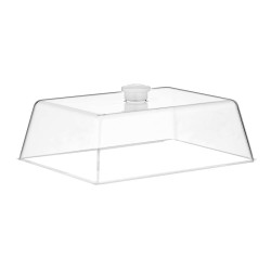 GastroPlast Вентилятор из поликарбоната, 20x26 см, белая ручка - GastroPlast