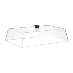 GastroPlast Вентилятор из поликарбоната, 415x265 мм, черная ручка - GastroPlast