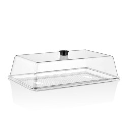 GastroPlast Лоток для вентиляторов из поликарбоната, 415x265 мм, прозрачный - GastroPlast (1)