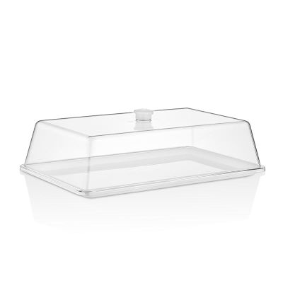 GastroPlast Polycarbonate Fan Tray, 415x265 mm, White - GastroPlast