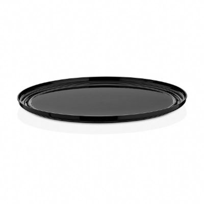 GastroPlast Yuvarlak Fanus Tepsisi, 35 cm, Siyah - 1