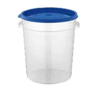 GastroPlast GRPP-8 Polipropilen Yuvarlak Saklama Kabı, 7.5 L - 1