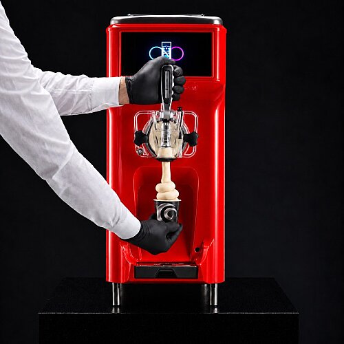 Gelmatic Giotto 11 Soft Dondurma Makinesi, Kırmızı - 3