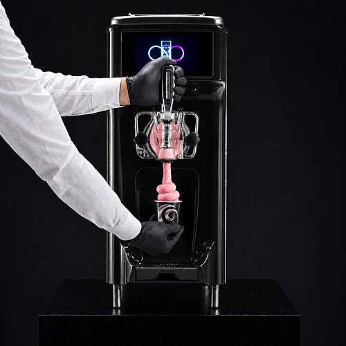 Gelmatic Giotto 11 Soft Dondurma Makinesi, Siyah - Gelmatic (1)