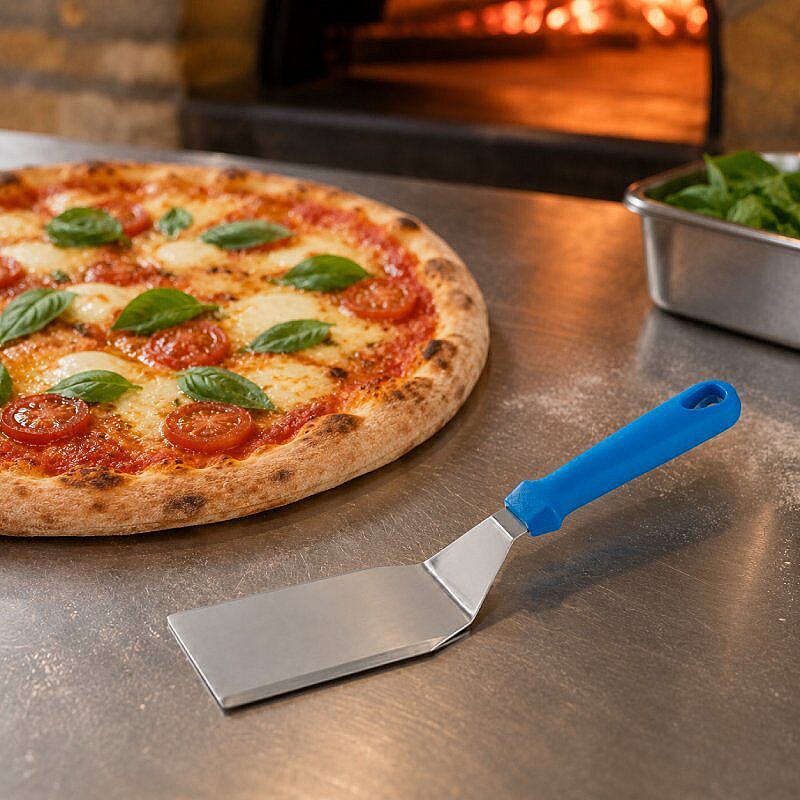 Gi-Metal AC-ST2M Paslanmaz Çelik Bıçaklı Spatula, 12x7.5 cm - Gi-Metal