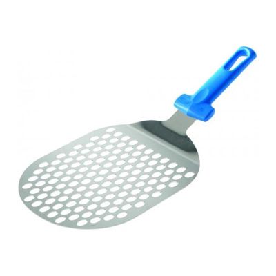 Gi-Metal AC-STP81F Delikli Oval Paslanmaz Çelik Kürek - 1