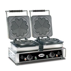 GMG WE 21 Amore L Clover Model Waffle Maker, Exchangeable Plate - GMG