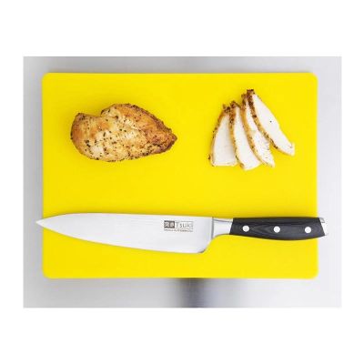 GNÇ Plastik Polietilen Kesme Tahtası, 40x30x2 cm, Sarı - 2