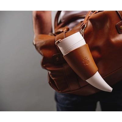 Goat Mug, 16 oz, 470 ml, Kahverengi - 4