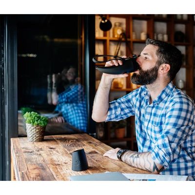 Goat Mug, 16 oz, 470 ml, Siyah - 4