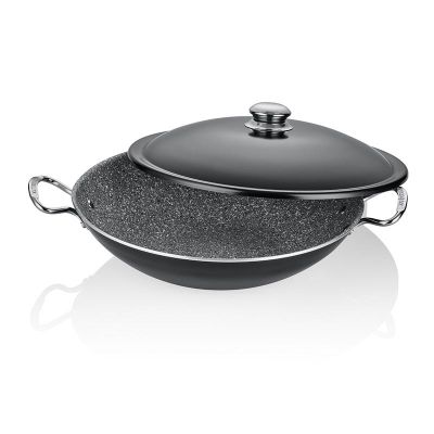 Altınbaşak Granit Wok Tencere, 40 cm - 1