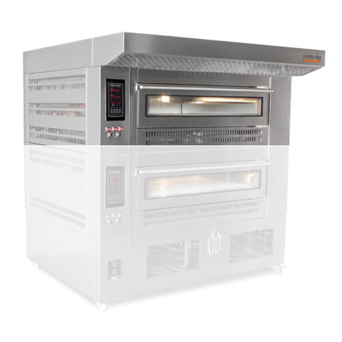 Greenoks GGTF1L Single Deck Stone Bottom Oven, Natural Gas - Greenoks