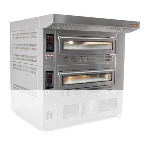 Greenoks GGTF2L Two Deck Stone Bottom Oven, Natural Gas - Greenoks