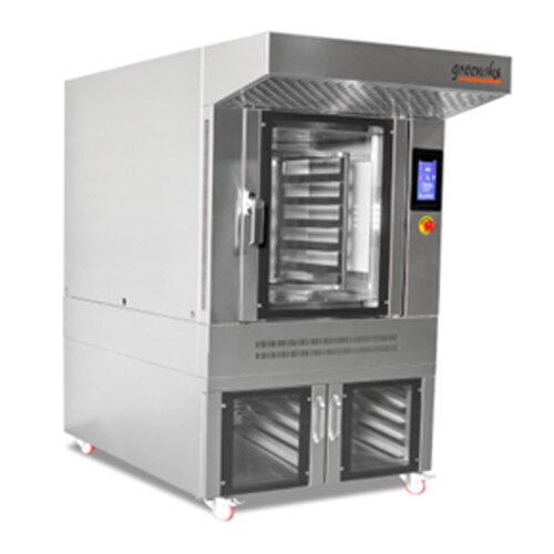 Greenoks GKF-D5 Convectional Rotary Oven, 5 Tray Capacity, Brewing Cabinet, Electric - Greenoks