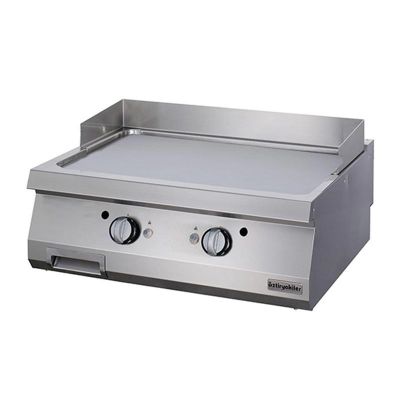 Öztiryakiler Set Üstü Düz Grill Plate, 80x90x30 cm, Gazlı - 1