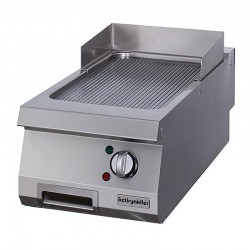 Öztiryakiler OGE 4070 N Oluklu Grill Plate, 40x70 cm, Elektrikli - Öztiryakiler